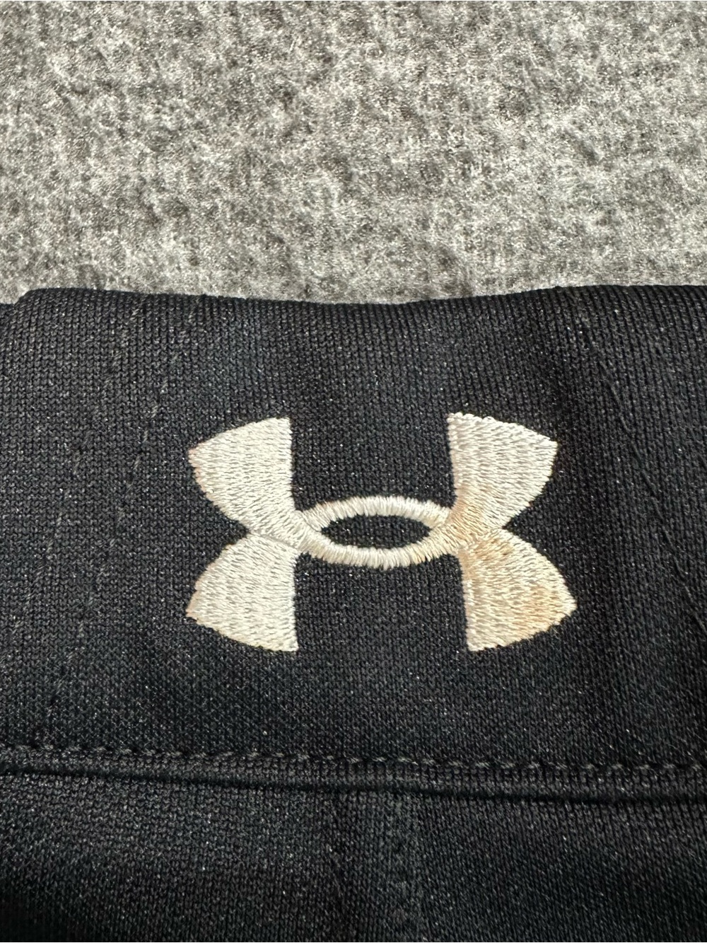 Under Armour Boys YLG Black Baseball Pants Youth Large Belt Loops Athletic - Picture 5 of 6